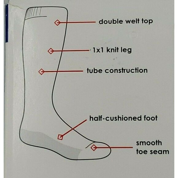 TCK Baseball Socks Tube Navy Size Large Unisex - Picture 5 of 6